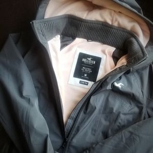 Hollister All Weather Stretch Jacket Medium Grey